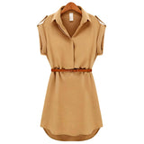 Women Dress Plus Size Summer Mini Dress