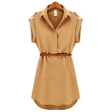 Women Dress Plus Size Summer Mini Dress