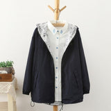 Coat&Jacket Hooded Loose