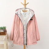 Coat&Jacket Hooded Loose