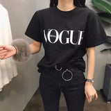 T Shirt VOGUE Short Sleeve