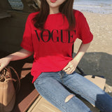 T Shirt VOGUE Short Sleeve