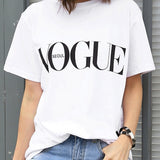 T Shirt VOGUE Short Sleeve