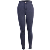 Jeans Slim Elastic Skinny High Waist Pencil Pants