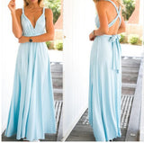 Women Dress Maxi Long Bridesmaids Club Dress
