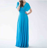 Women Dress Maxi Long Bridesmaids Club Dress