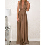 Women Dress Maxi Long Bridesmaids Club Dress