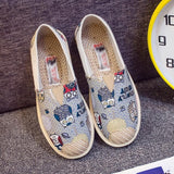 Shoes Casual Canvas Sneakers Breathable Walking Woman Shoes