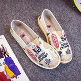 Shoes Casual Canvas Sneakers Breathable Walking Woman Shoes