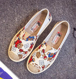 Shoes Casual Canvas Sneakers Breathable Walking Woman Shoes