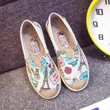 Shoes Casual Canvas Sneakers Breathable Walking Woman Shoes