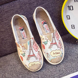 Shoes Casual Canvas Sneakers Breathable Walking Woman Shoes