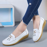 Shoes Leather Breathbale Ballet Women Shoes