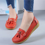 Shoes Leather Breathbale Ballet Women Shoes