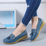 Shoes Leather Breathbale Ballet Women Shoes
