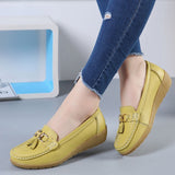 Shoes Leather Breathbale Ballet Women Shoes