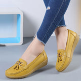 Shoes Leather Breathbale Ballet Women Shoes