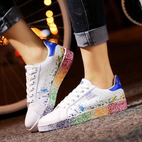 Shoes Colorful Sneakers Sport Women Shoes