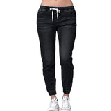 Jeans High Waist Loose Pencil Pants