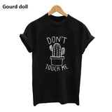 T-Shirt Cactus Printed Round Neck