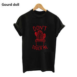 T-Shirt Cactus Printed Round Neck