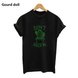 T-Shirt Cactus Printed Round Neck