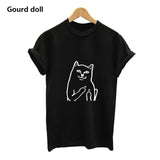 T-Shirt Cactus Printed Round Neck