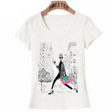 T-shirt Summer Paris T Shirt