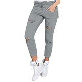 Jeans Skinny Ripped Denim Pants