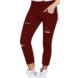 Jeans Skinny Ripped Denim Pants