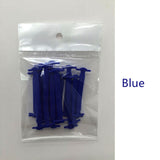 Shoes 16pcs/lot Silicone Elastic Shoelaces