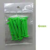 Shoes 16pcs/lot Silicone Elastic Shoelaces