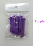 Shoes 16pcs/lot Silicone Elastic Shoelaces