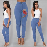 Jeans High Waist Skinny Denim Pencil Pants