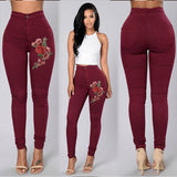 Jeans High Waist Skinny Denim Pencil Pants