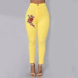 Jeans High Waist Skinny Denim Pencil Pants