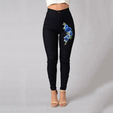 Jeans High Waist Skinny Denim Pencil Pants