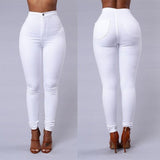 Jeans High Waist Skinny Denim Pencil Pants