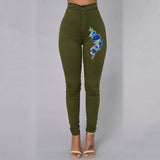 Jeans High Waist Skinny Denim Pencil Pants