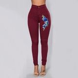 Jeans High Waist Skinny Denim Pencil Pants