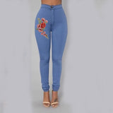 Jeans Skinny High Waist Denim Pants