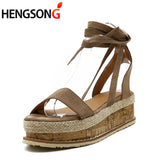 Shoes Open Toe Summer Lace Up Sandals Women Shoes