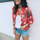 Coat&Jacket O-Neck Slim Outwear Jackets