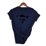 T shirt  Superman Short Sleeve O-Neck