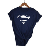T shirt  Superman Short Sleeve O-Neck
