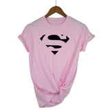 T shirt  Superman Short Sleeve O-Neck