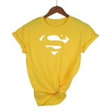 T shirt  Superman Short Sleeve O-Neck