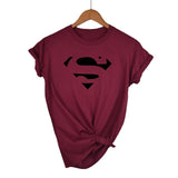 T shirt  Superman Short Sleeve O-Neck