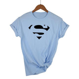 T shirt  Superman Short Sleeve O-Neck