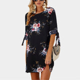 Women Dress Loose Mini Summer Dress
